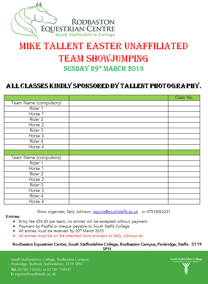 Tallent-team-jumping-schedule-entryform